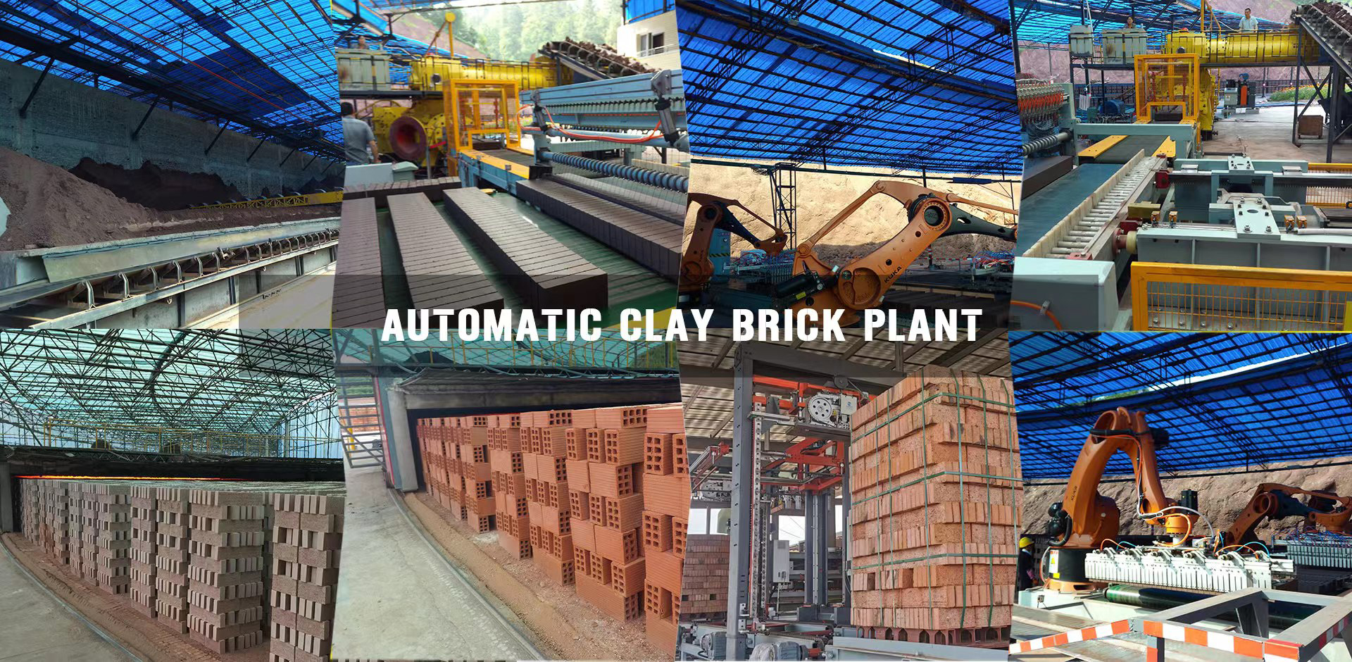 Clay brick automatic production line