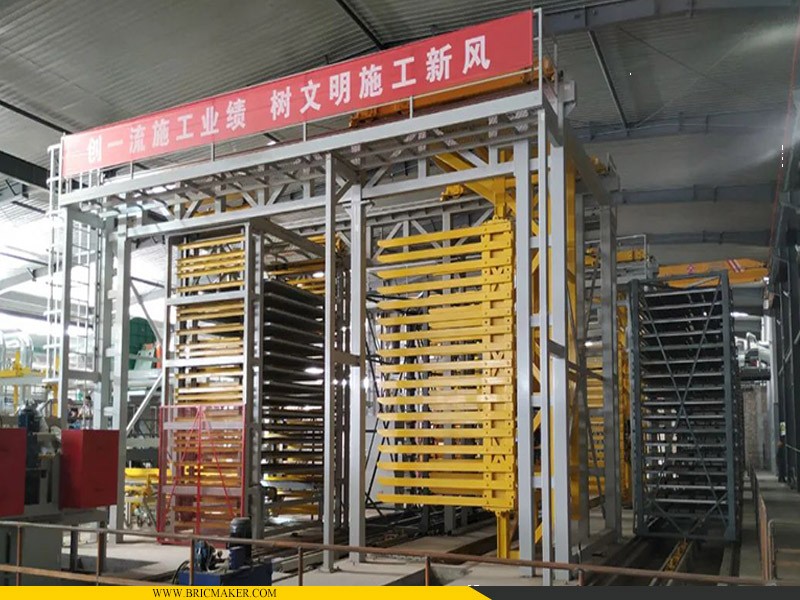 Daily Capacity 600 MT Hollow Blocks Auto Extrusion Drying & Firing Line