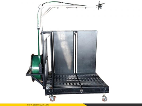 Movable Pallet Free Universal Brick Packaging Machine