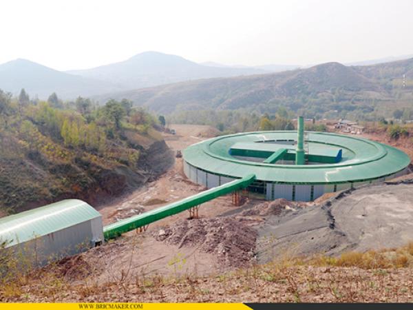 печь для обжига кирпичей Вращающаяся печь Печь для обжига из красного кирпича