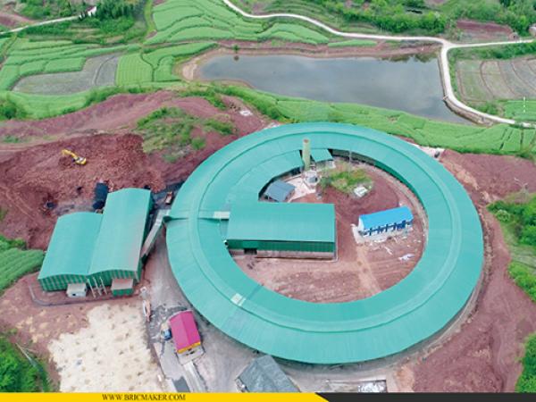 Мобильная туннельная печь для обжига глиняного кирпича