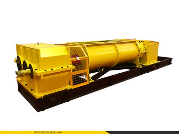 Двухвальный мощный смеситель-экструдер, двухосная смесительная машина