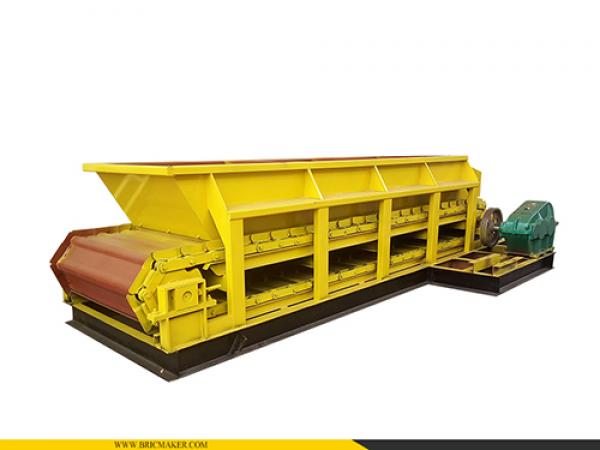 Пластинчатый питатель для подачи кусковых твёрдых материалов