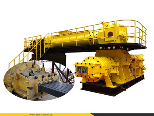 JKY75/65E II Двухступенчатое вакуумное экструзионное оборудование для формования глины с производительностью 30 000–40 000 шт/час